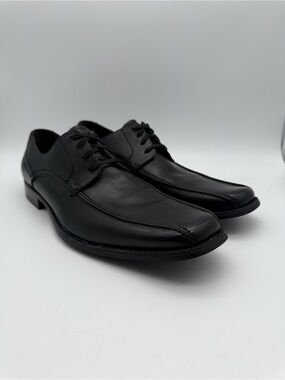 BRAND NEW Kenneth Cole New York Smart Move Black Bicycle Toe Oxford Sz US 10.5